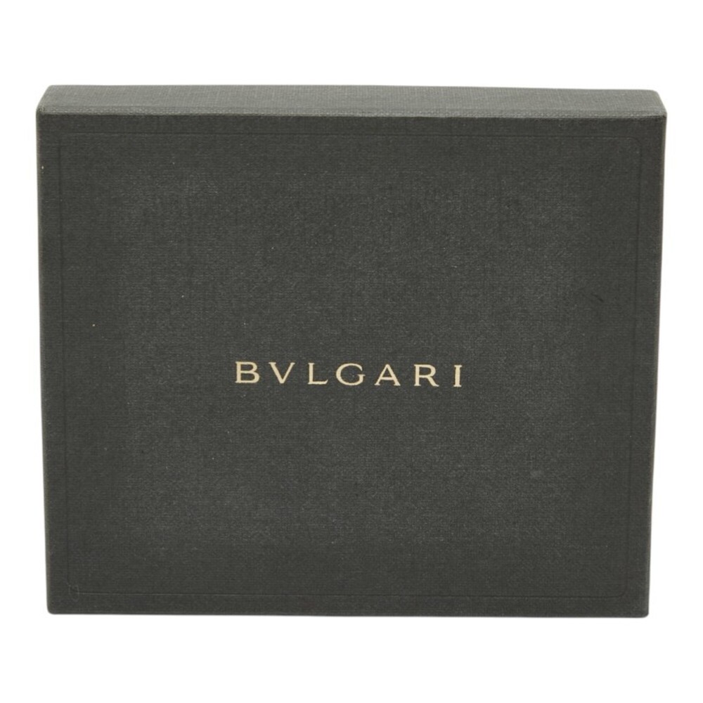 BVLGARI Crochet Key Ring Neck Holder Pink Leather Women's - Picture 11 of 11